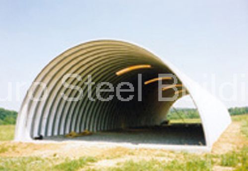 DuroSPAN Steel 40x72x16 Metal Building Kits DiRECT Round Arch Quonset Open Ends