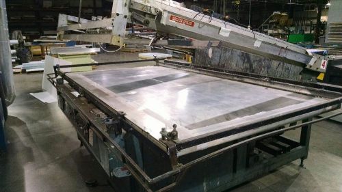 52 x 120&#034; viking clamshell screenprint press, hard to find!! m&amp;r, lawson for sale
