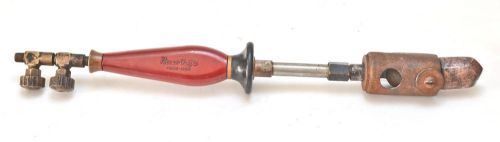 Vintage Prest-O-Lite acetylene gas soldering iron w/#3 Tip