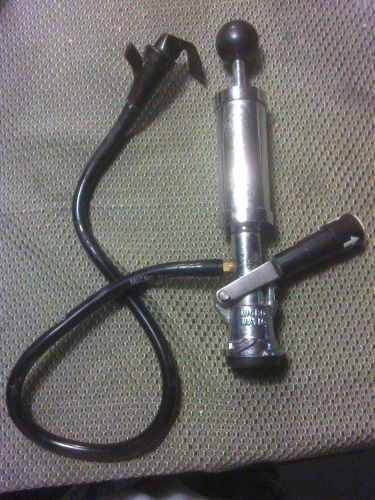 Micro Matic Beer Keg Tap Coupler w/ Pump, Made in USA  1 day only.