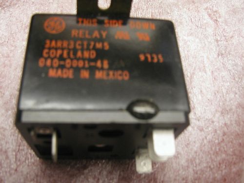 New G/E Copeland Potential Relay 940-0001-48 - GE 3ARR3CT7M5