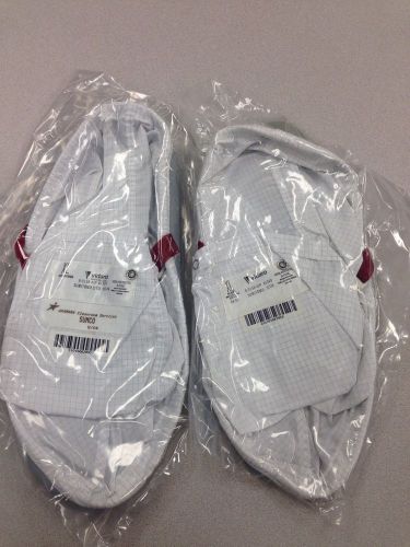 (1)pr vidaro esd cleanroom xl boots chemstat 939 sole clean bagged b-3158-4sp for sale