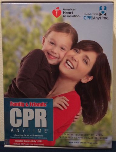 CPR Anytime Family &amp; Friends Endorsed By AMA 2010 English And Spanish