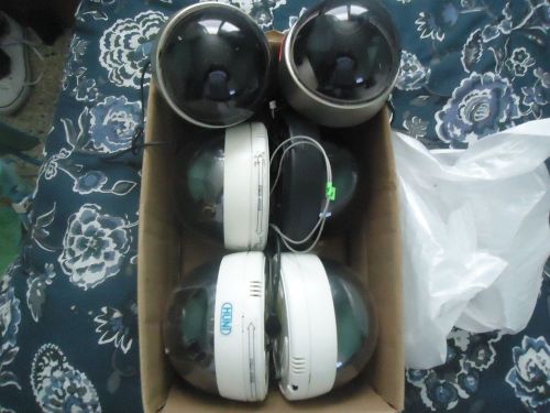 Lot of six Security Surveillance Mini Dome Camera - Different Models