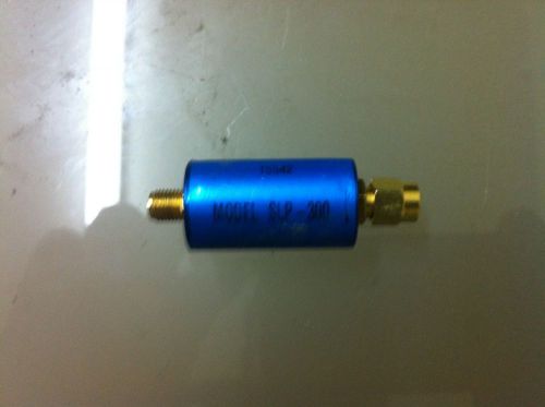 Mini-circuits slp-300 dc to 270 mhz, 50ohm, . sma, coaxial low pass filter for sale