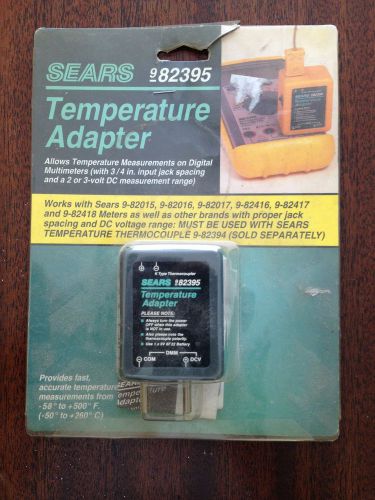 Temperature probe adapter sears 982395 new! for sale