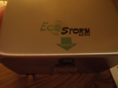 ECO STORM HAND DRYER STAINLESS STEEL