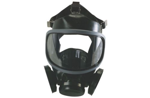 Msa ultra twin full face mask respirator package all new - medium for sale