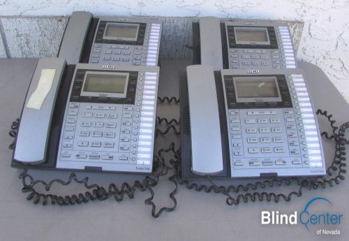 Lot of 4 RCA  25415RE3-A Executive Telephones - Free Shipping