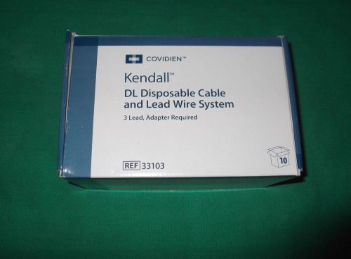 Covidien DL Disposable Cable 33103- (1 box of 10)