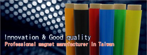 Color Magnet Rolls: ORANGE, BLUE, BLACK, GREEN, RED YELLOW (SIZE:30milx24&#034;x25&#039;)