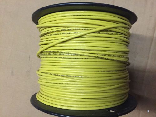 12 A W G Stranded Yellow Wire 500 Feet