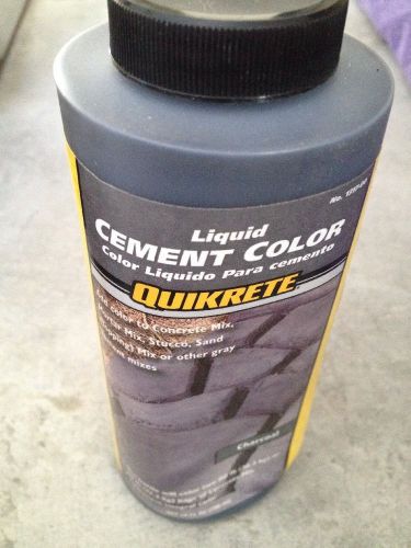CASE OF 12 - 10 ounce Quikrete CHARCOAL #1317-00 10 OZ CHAR Cement Color