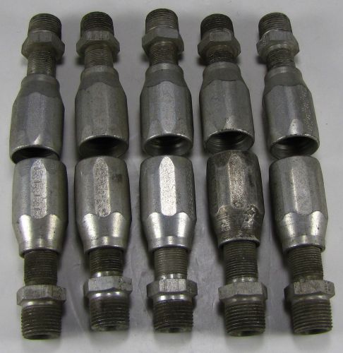 (10) New EATON (Aeroquip) Hose End Fittings Part Number 4412-06-08S
