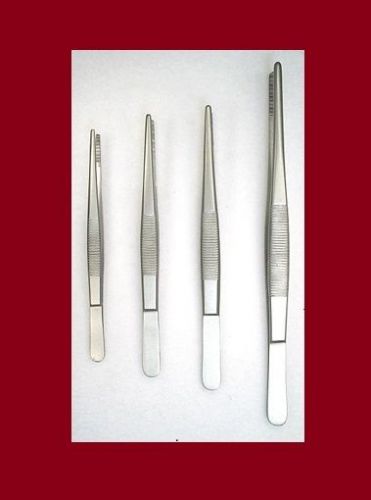 THUMB DRESSING FORCEPS 6&#034; SERRATED TWEEZERS SURGICAL
