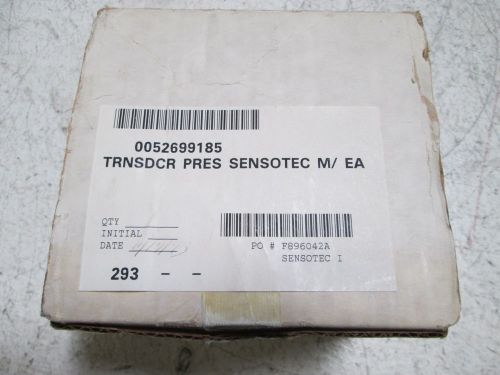 SENSOTEC 7/9214-01 PRESSURE TRANSDUCER *NEW IN A BOX*