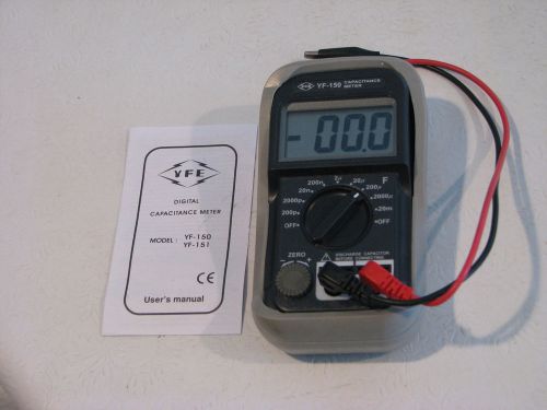 Digital Capacitance Meter, YF-150