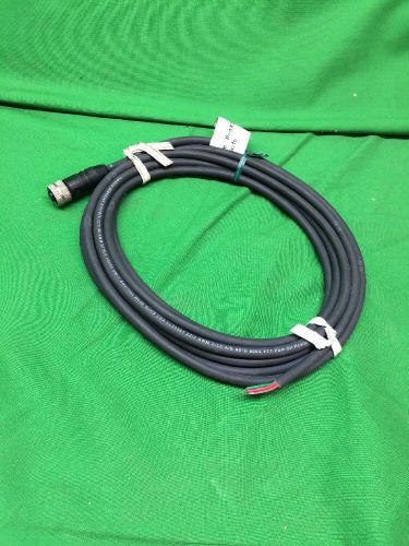 IFM EFECTOR E18026 NEW 5 PIN MICRO CABLE ASSEMBLY E18026