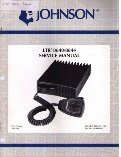 Johnson Service Manual LTR 8640, 8644