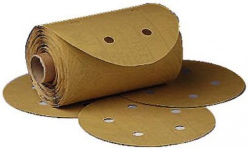 3M 01643 Stikit Gold 6&#034; P80A Grit Dust-Free Disc Roll