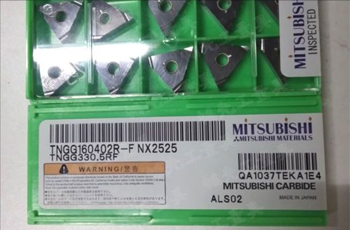 NEW  MITSUBISHI TNGG160402R-F NX2525  TNGG330.5RF  Carbide Inserts 10PCS/Box