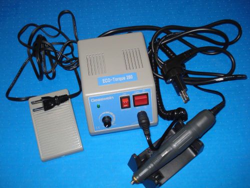 Gesswein eco-torque 280 rotary micromotor grinding, drilling, polishing, for sale