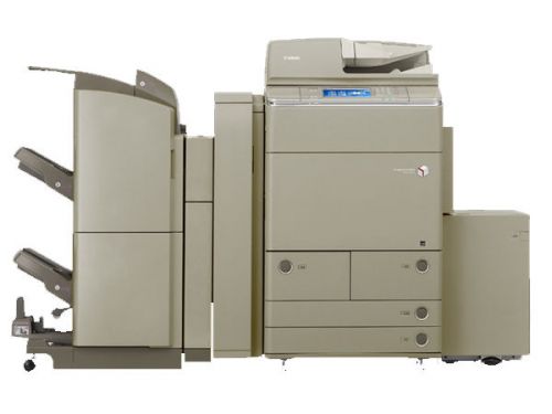 Canon irc 5045 w/ office finisher , netwk print and scan  50 ppm blk/clr for sale