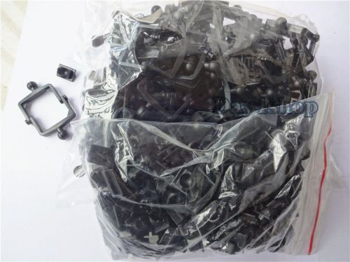 100pcs Plastic Disposable Articulator Black Dental Lab Ceramco Articulator