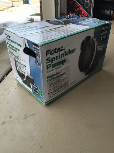 Flotec 1-1/2 hp self priming high capacity sprinkler pump for sale