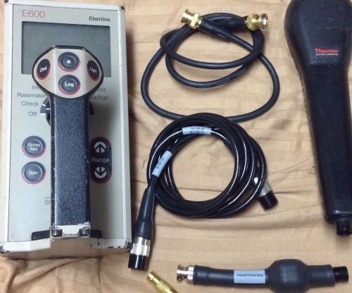 Eberline E600 Geiger Counter With SHP-360 Smart Pancake, SmartPak Thermo Bicron