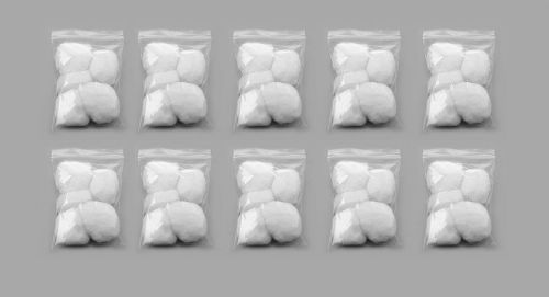 Cotton Wick for Rebuildable Atomizers (50-Pack)