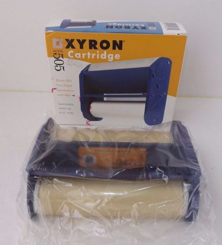 New Xyron model 505 Cartridge Two sided Lamination 5&#034; wide Drop-in cartridge
