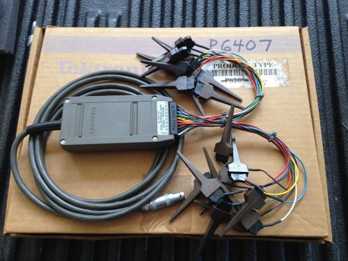 Tektronix P6407 probe and cables