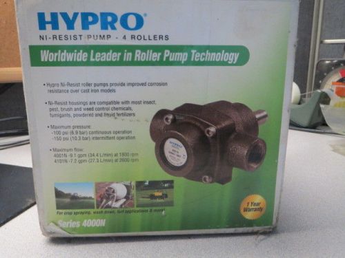 Hypro ni-resist pump - 4 rollers part number:  4101n series 4000n for sale