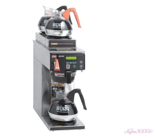 New bunn axiom dv-3 automatic coffee brewer with 1 lower and 2 upper warmers for sale