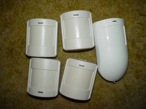 GE - Wireless  Motion Detector Transmitters - Lot of 4 - Used + 1 Hardwire Mot