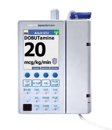 Sigma Spectrum Infusion System Pump IV Infusion