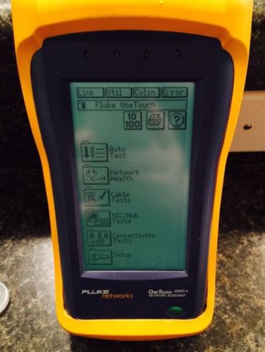 Fluke OneTouch Series II Network Assistant With Many Extras