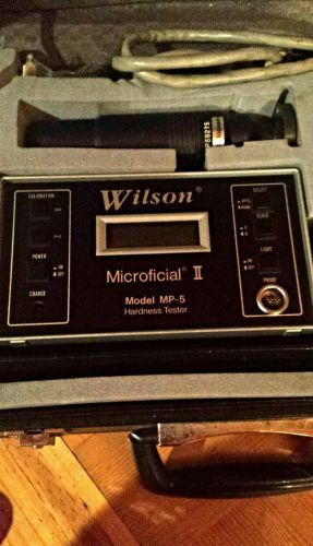 Wilson instruments ultrasound hardness tester