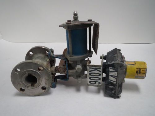 Neles jamesbury 1-1/2 5150 31 3600-tt actuator 316ss 1-1/2in ball valve b203450 for sale