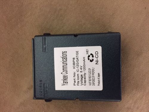 IC-BP-8 Replacement Battery for Icom IC-12G/GAT/GE