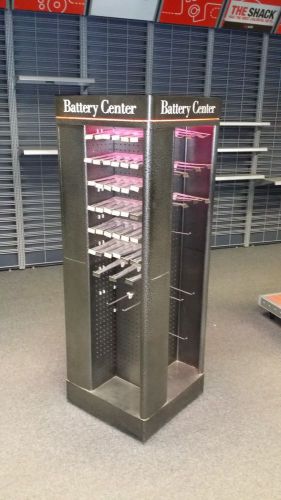 Rotating Battery Spinner Retail Display Unit
