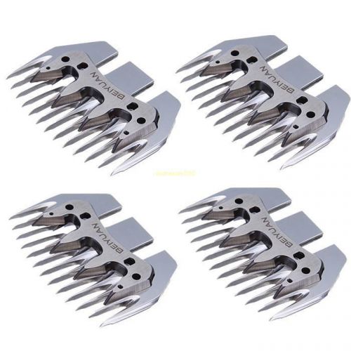 4x shearing steel sheep wool clipper blade with 13 straight teeth for gts-2005 for sale