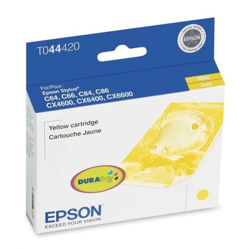 EPSON - ACCESSORIES T044420 YELLOW INK CARTRIDGE FOR