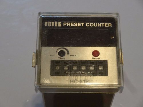 Fotek preset  hc series digital counter (hc-61p) for sale