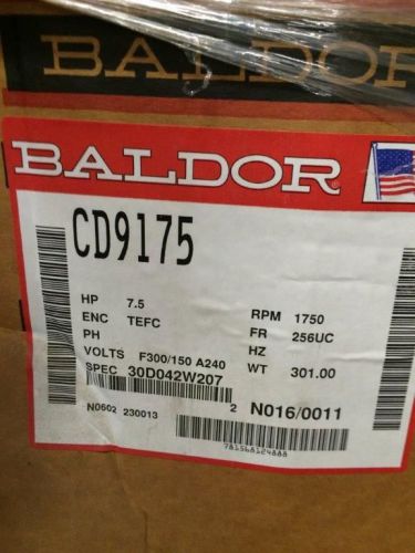Baldor Motor CD9175 - 7.5HP 1750RPM
