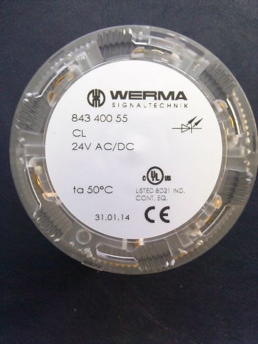 Werma 843 400 55 Clear LED Light Element