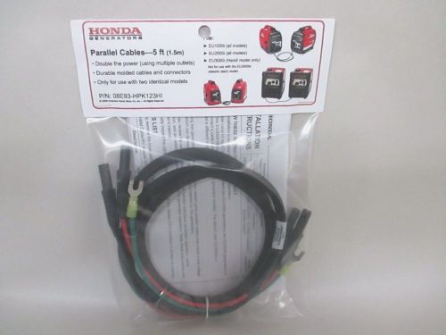 Genuine honda 08e93-hpk123hi parallel cable kit eu1000i eu2000i eu3000i handi for sale