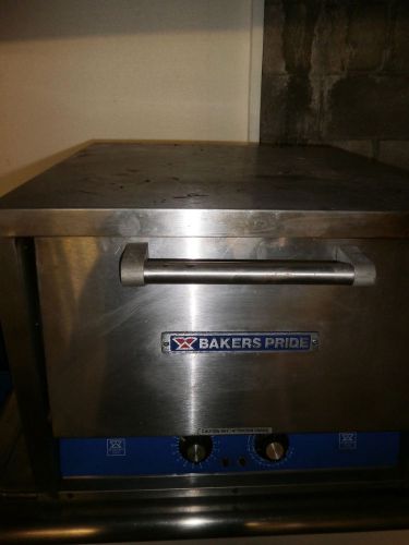 Bakers pride double stone deck electric pizza oven for sale