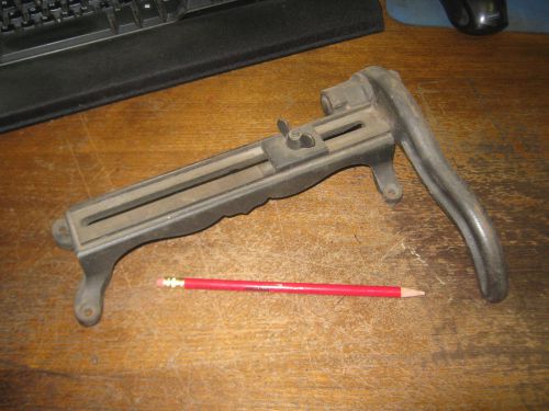 Manual Letterpress Slug/Lead Cutter
